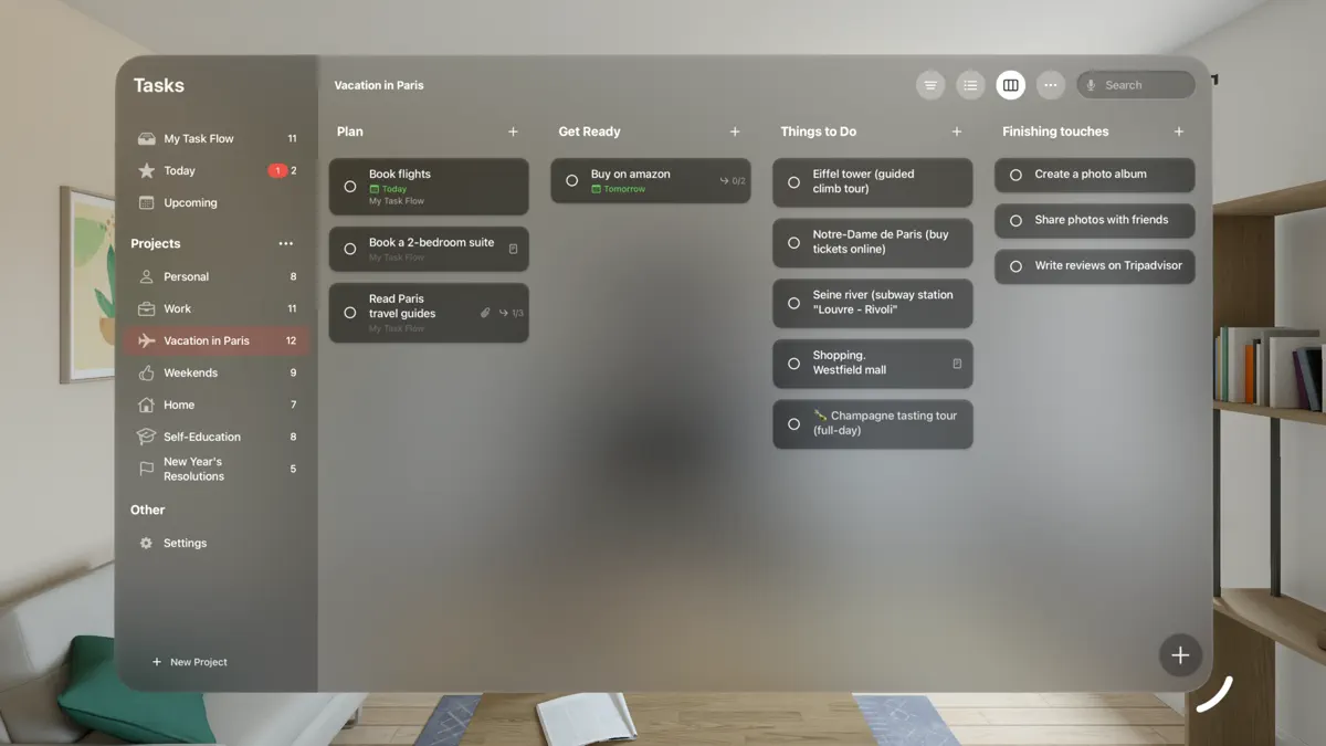 Task Flow: Tasks & Checklists screenshot 2
