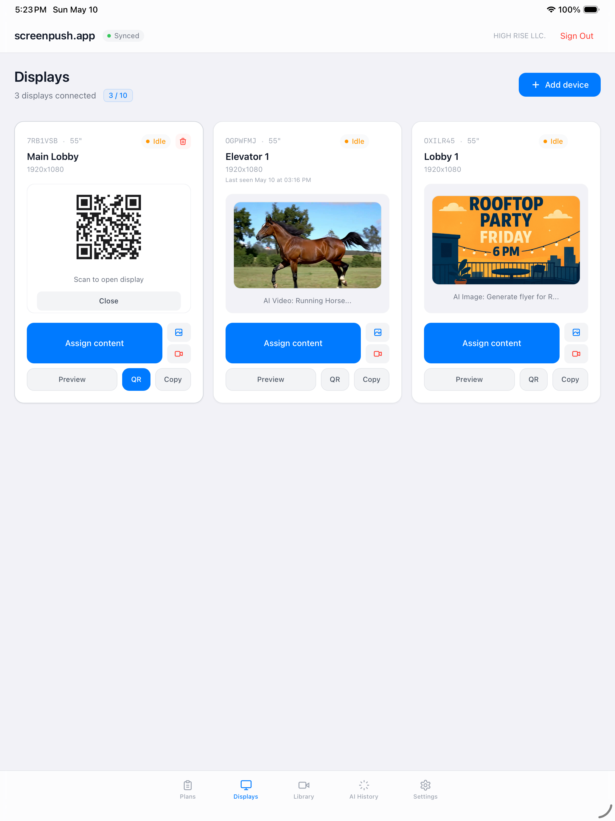 ScreenPush.App Signage screenshot 10