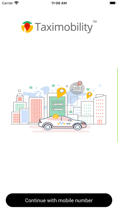 Taximobility Passenger Screenshot