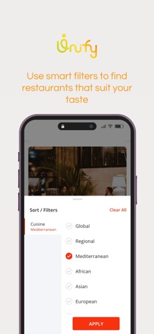 Unify: Booking App Screenshot 3 of 5