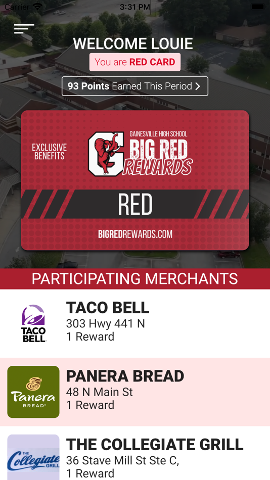 #1. Big Red Rewards (iOS) Podle: Avosis, LLC