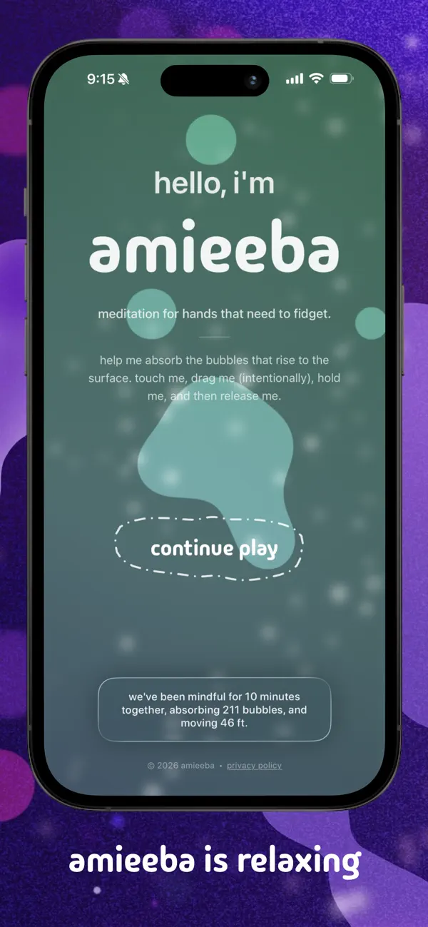 Screenshot #1 pour Amieeba - Digital Slime