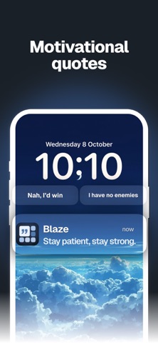 Blaze - Motivation & Quotes Screenshot 1 of 5