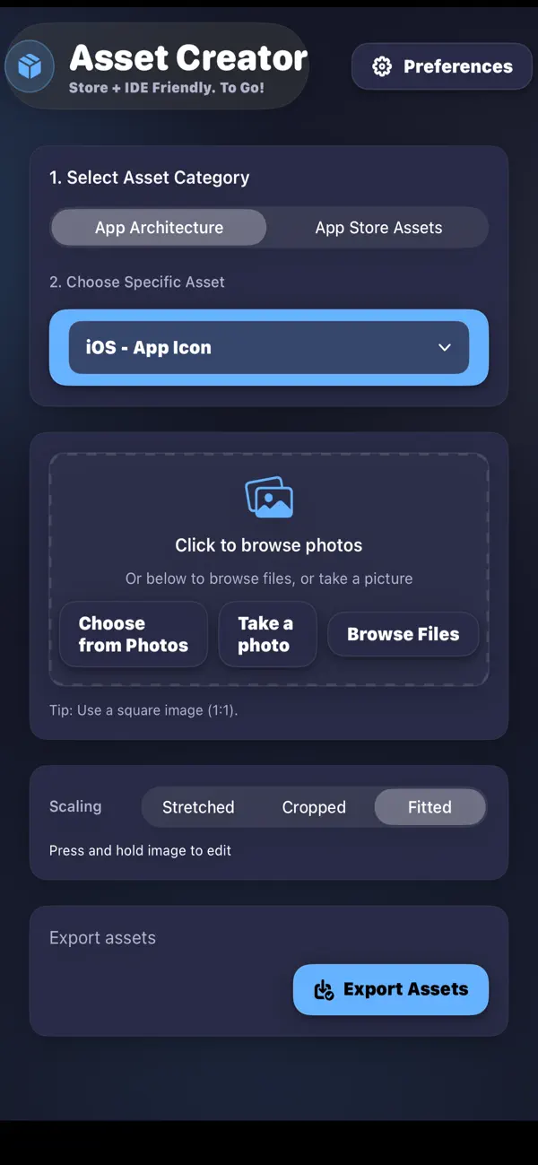 DoneAssets (iOS) Ved: Inspirationull