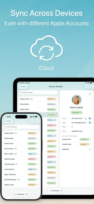 Guest List Organizer. screenshot 4