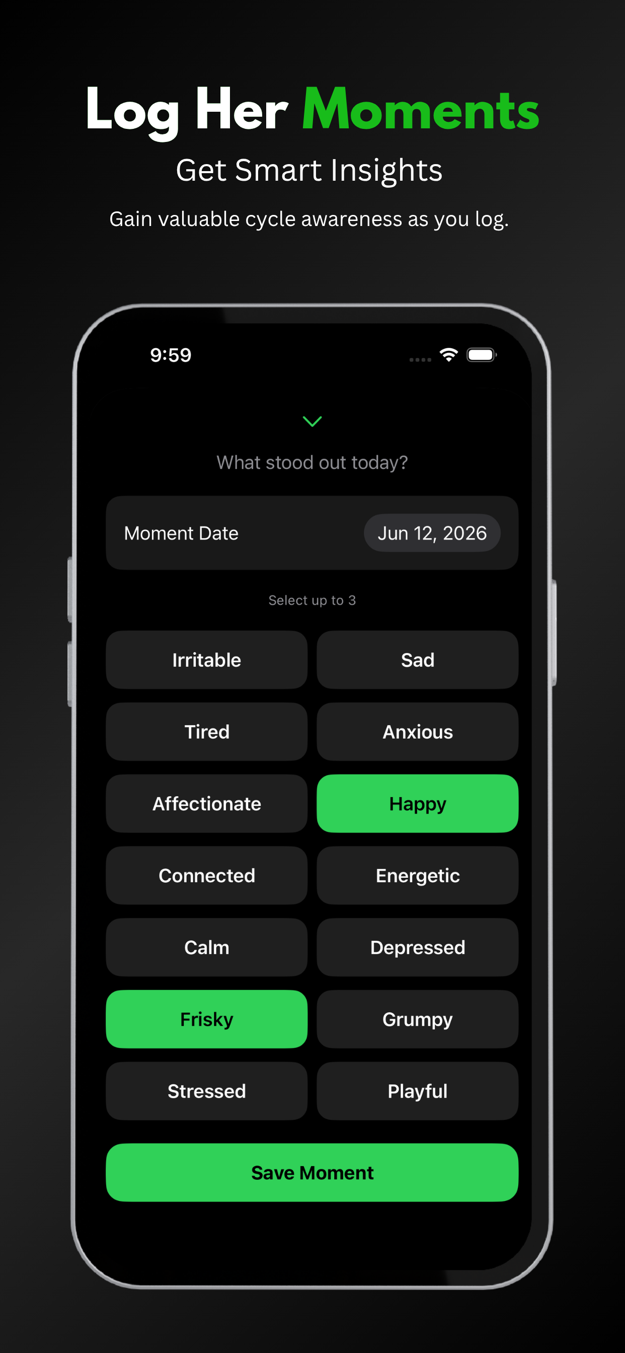 Her Signal: Menstrual Calendar screenshot 4