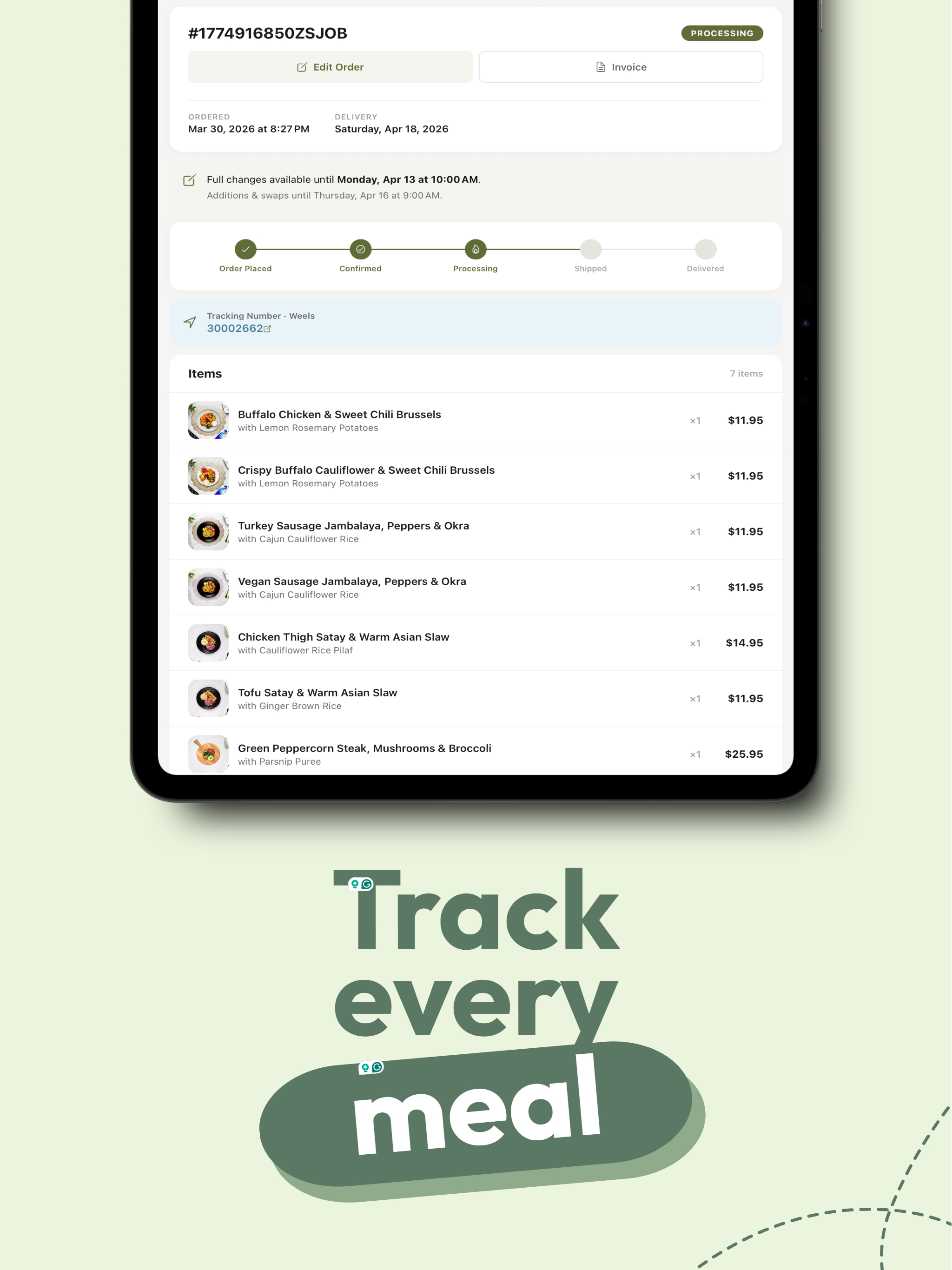 Meels: Chef-Prepared Meals screenshot 10