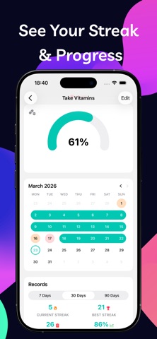 Done: Habit Tracker Screenshot 3 of 9