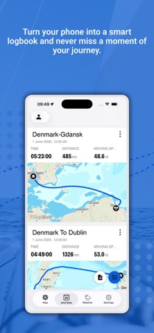 Boat Logbook & GPS Tracker screenshot