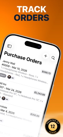 Purchase Order Center Pro iPhone screenshot
