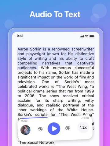 App screenshot