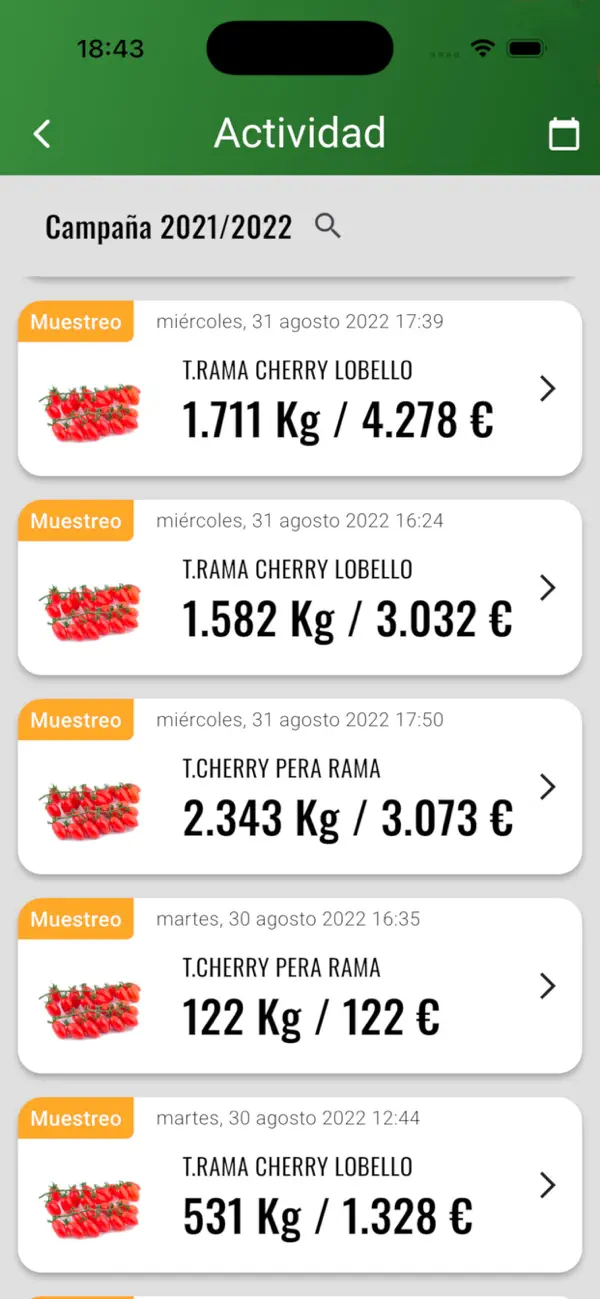 Screenshot #3 pour Dunamar SAT Agricultores