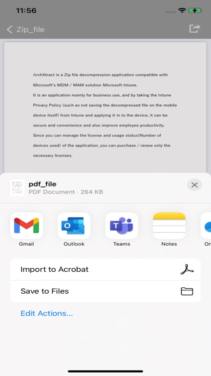 Zip Extractor for MDM screenshot-4