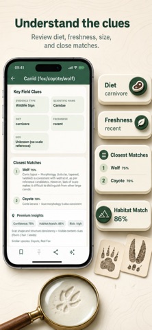 Animal Scat Identifier iPhone screenshot