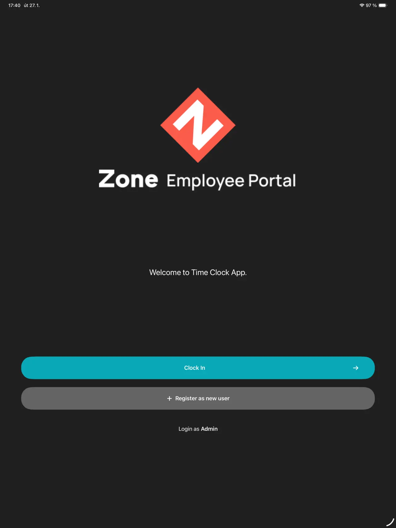 Screenshot #4 pour Zone Employee Portal Clock