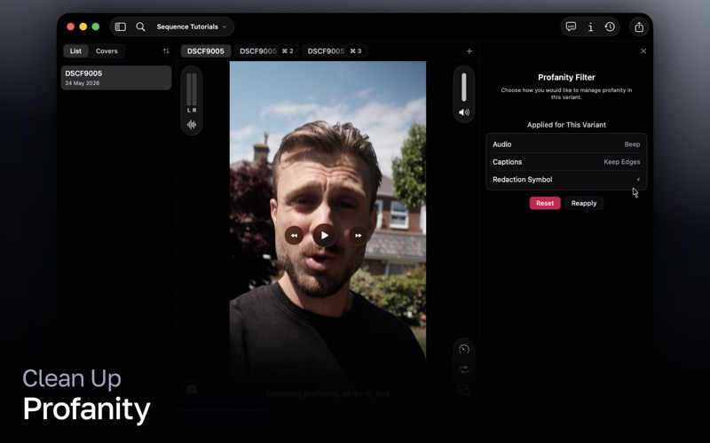 Sequence Tool - Edit Faster screenshot
