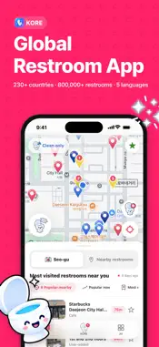KORE - Global Restroom App screenshot 1