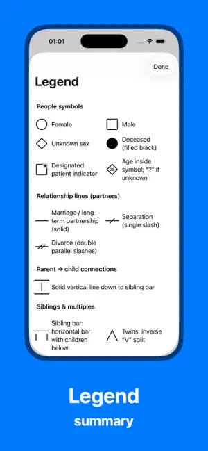 GenogramApp Family Trees screenshot 2