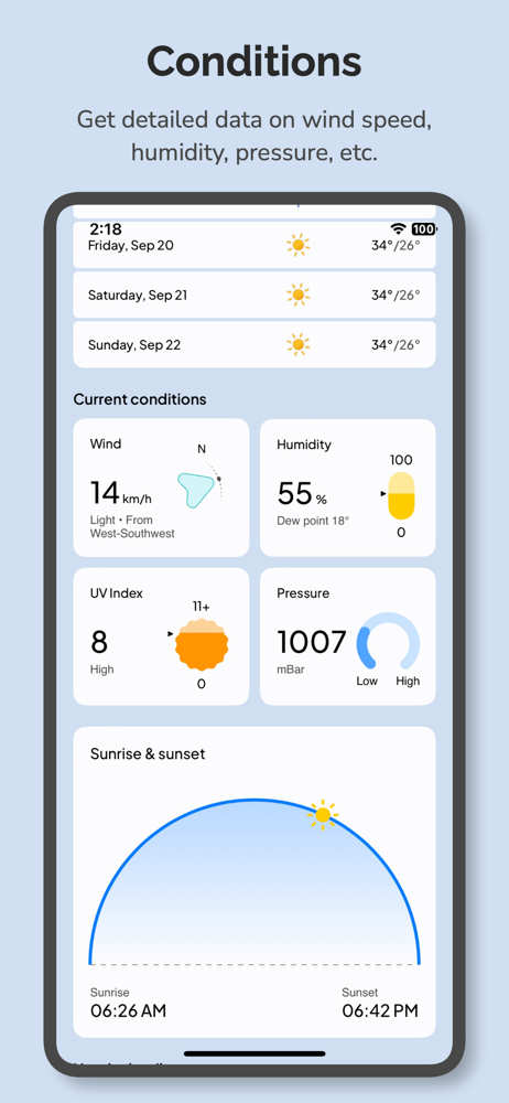 PixWeather - Weather Forecast screenshot 2