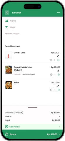 MKASIR - APLIKASI KASIR iPhone screenshot 4
