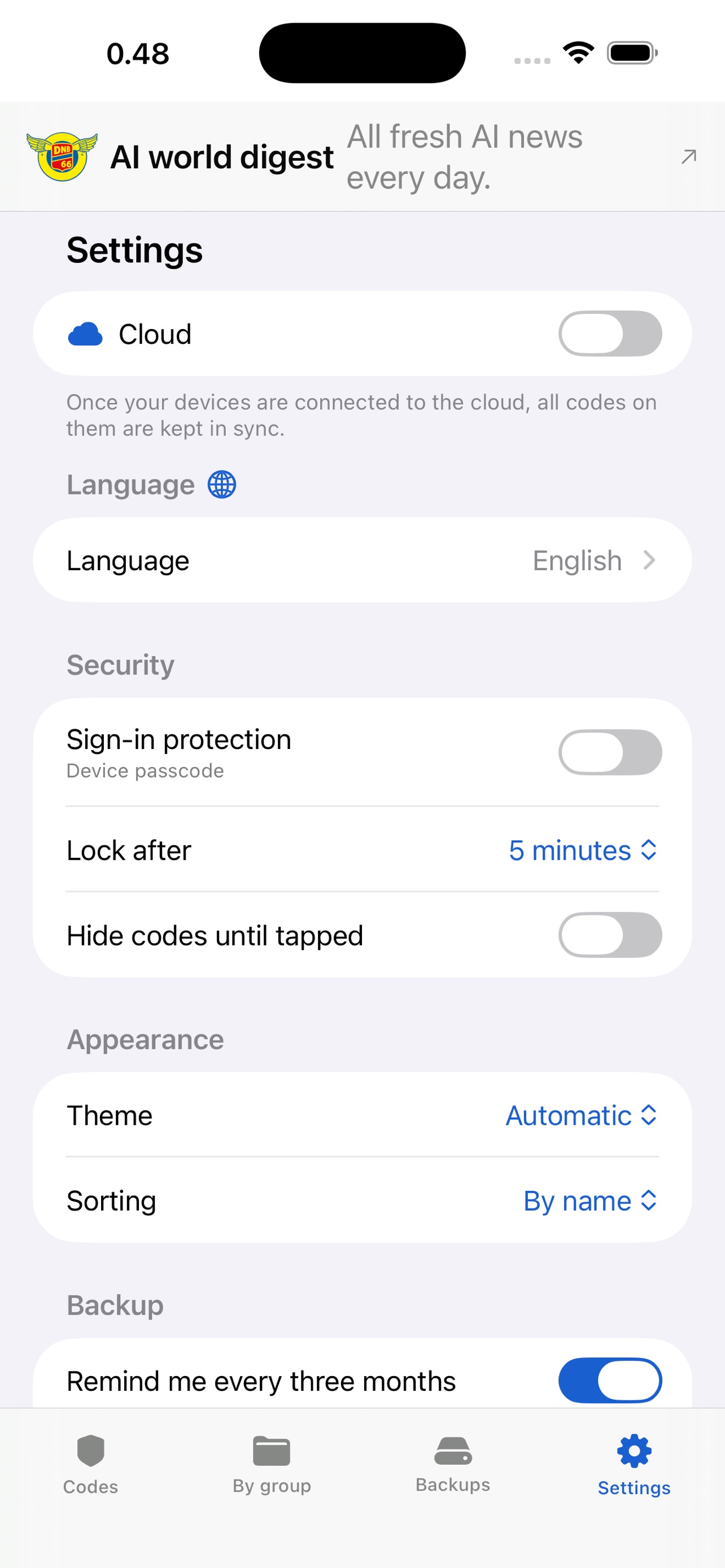 Screenshot 4 of lambit2FA