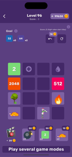 Adventure 2048 screenshot 2