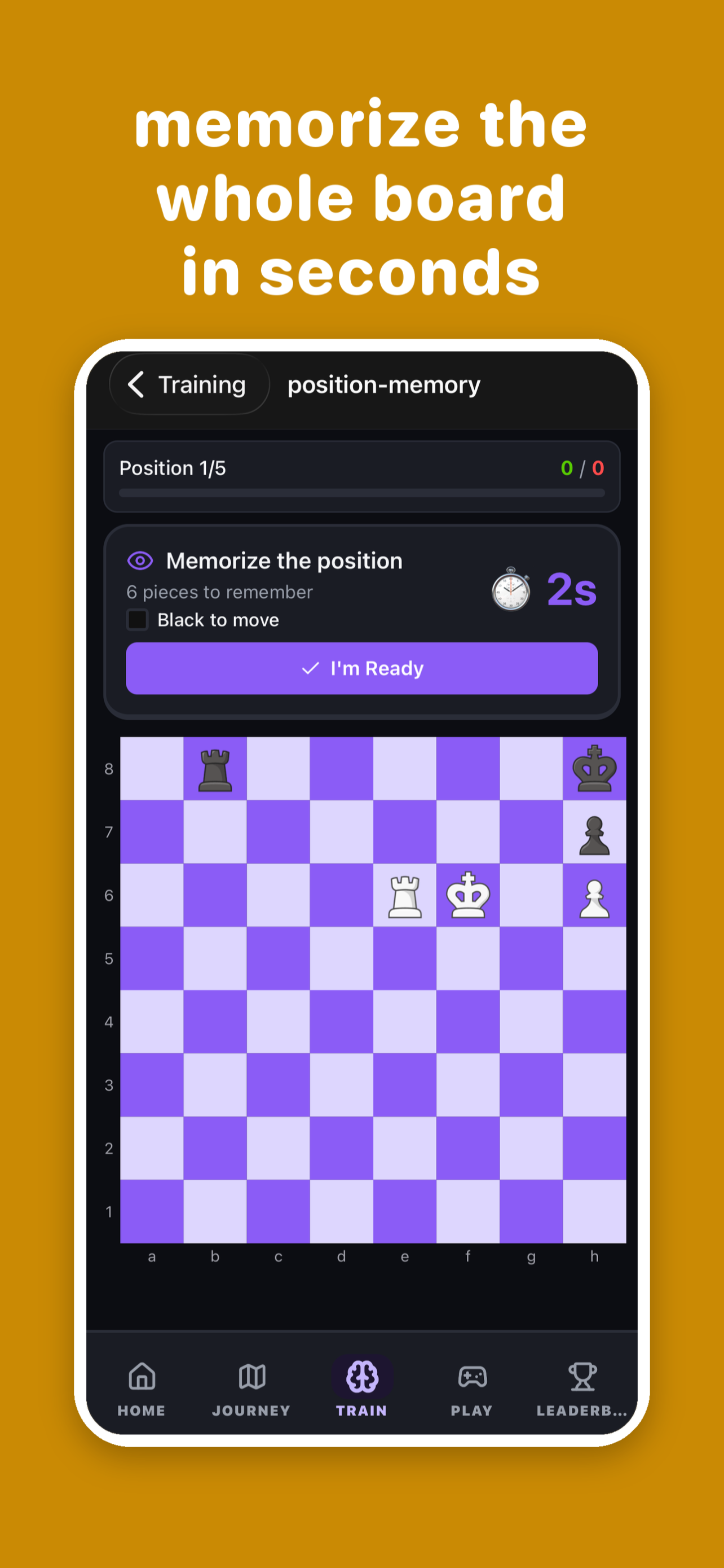 Blindfold Chess - DarkSquares