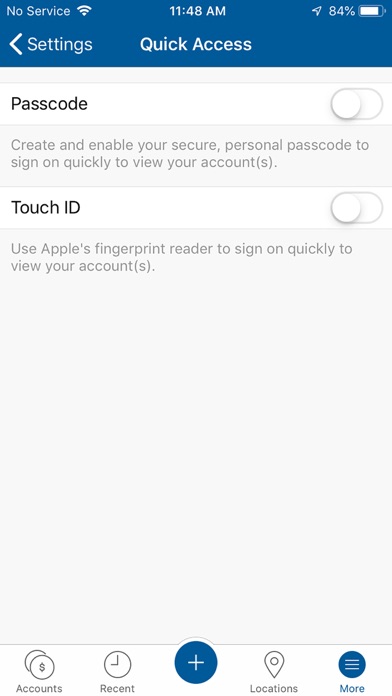 Pioneer Bank Mobile App Screenshot