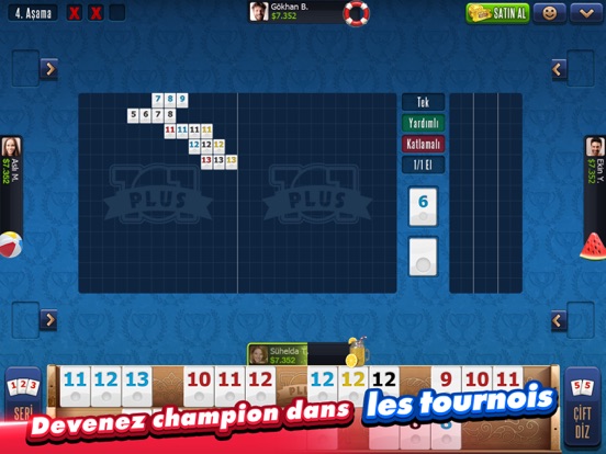 101 YüzBir Okey Plus iPad app afbeelding 2
