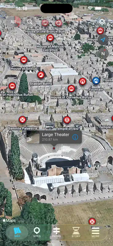 Pompeii Tour - Travel Guide screenshot 1 of 10