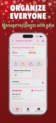 Gift Better - Gift Planner Screenshot 3 of 6