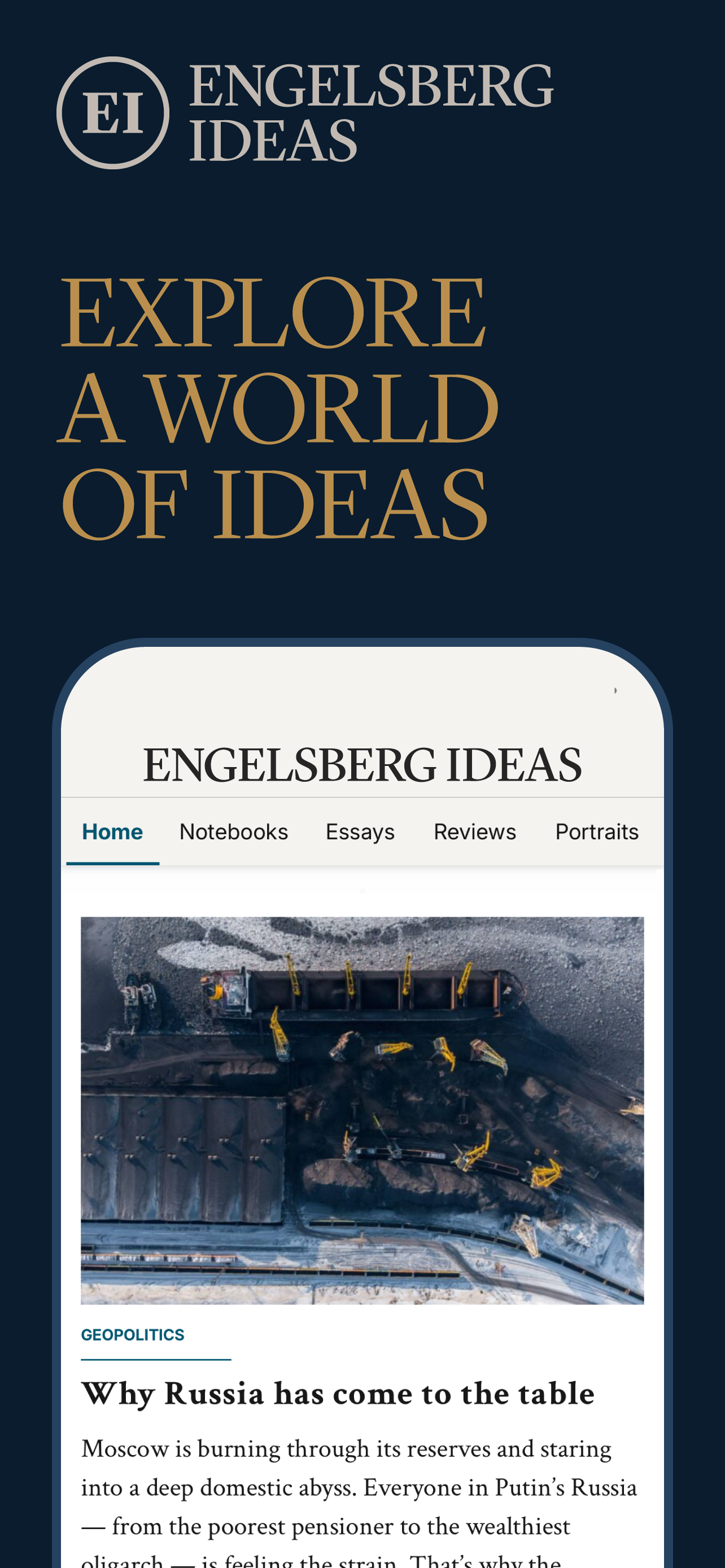 Engelsberg Ideas