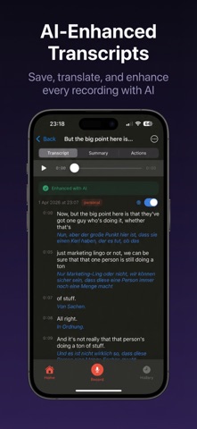 Live Subtitle - Speech to text Screenshot 2 of 3