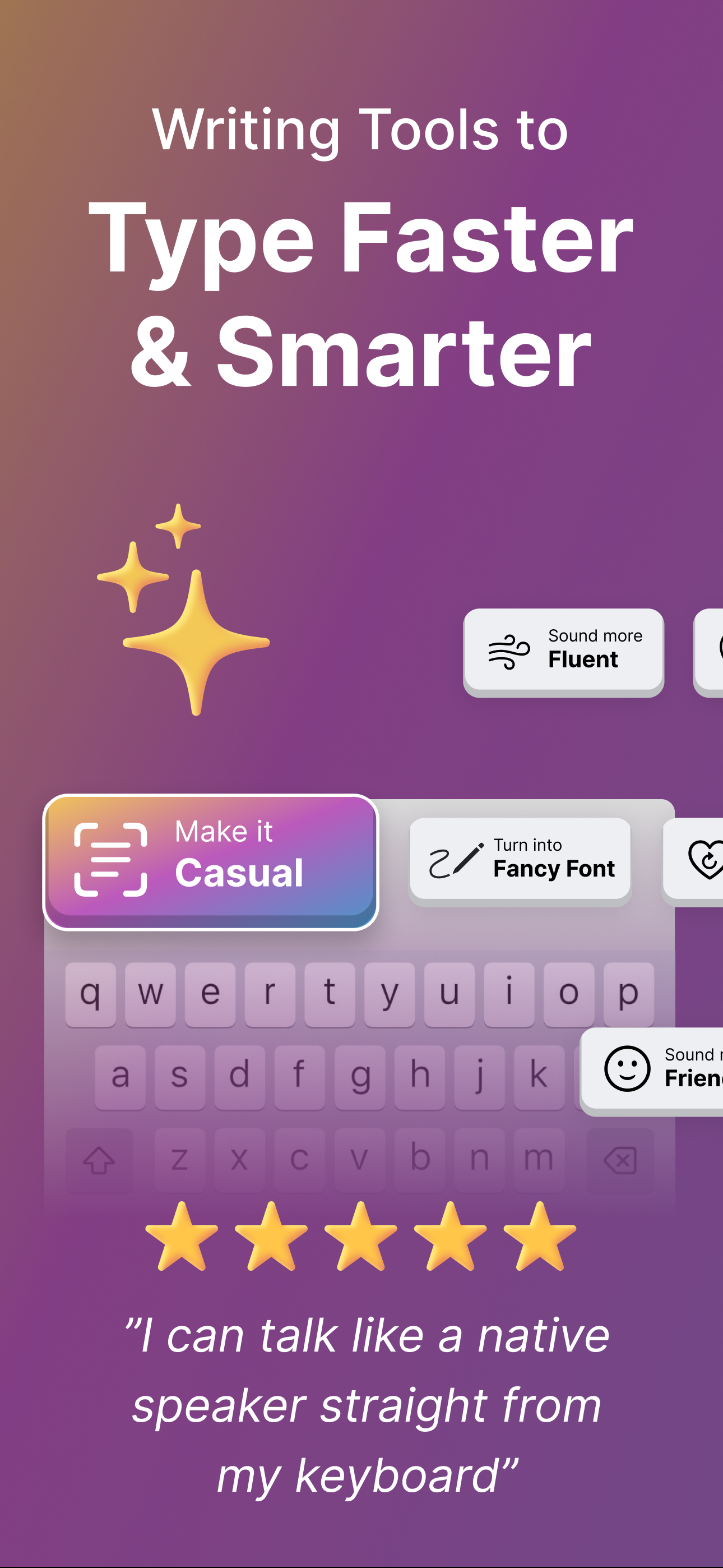 Smart Keys: AI Writing Tools