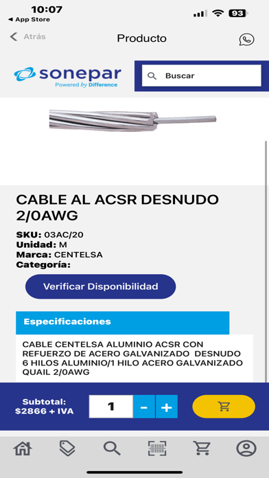 SONEPAR COLOMBIA Screenshot