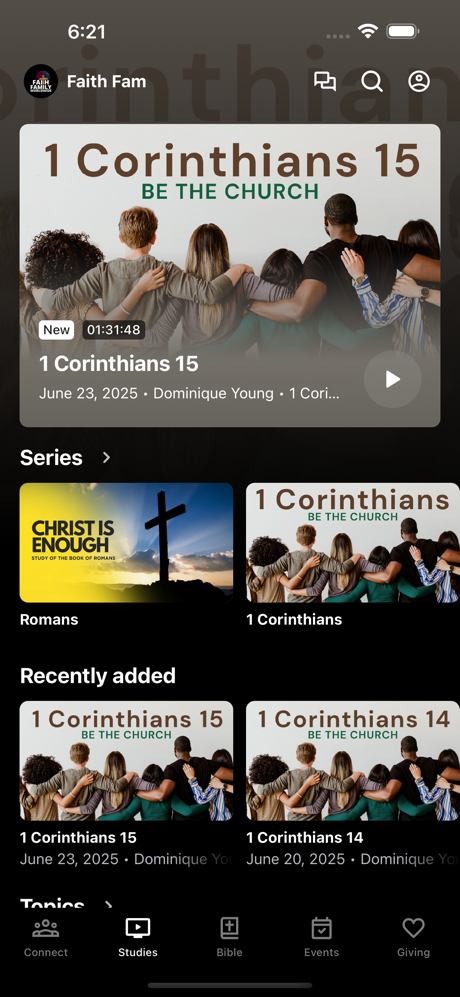 Faith Family Worldwide screenshot 2