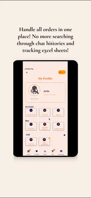 alaKarte Marketplace screenshot 4