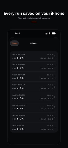 Launchmeter: 0-60 Drag Timer Screenshot 5 of 6