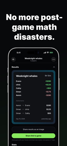 Pokertally: Poker Game Tracker Screenshot 2 of 8