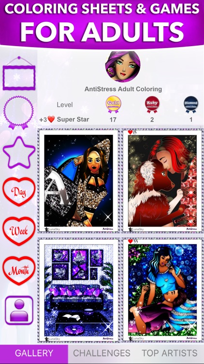 AntiStress Adult Coloring Book screenshot-3