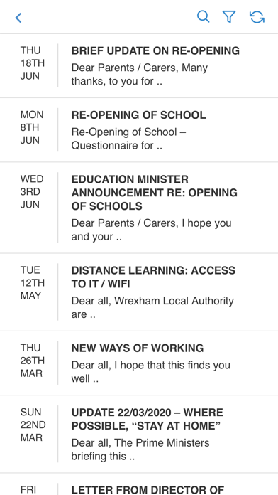 St Joseph's School, Wrexham Screenshot