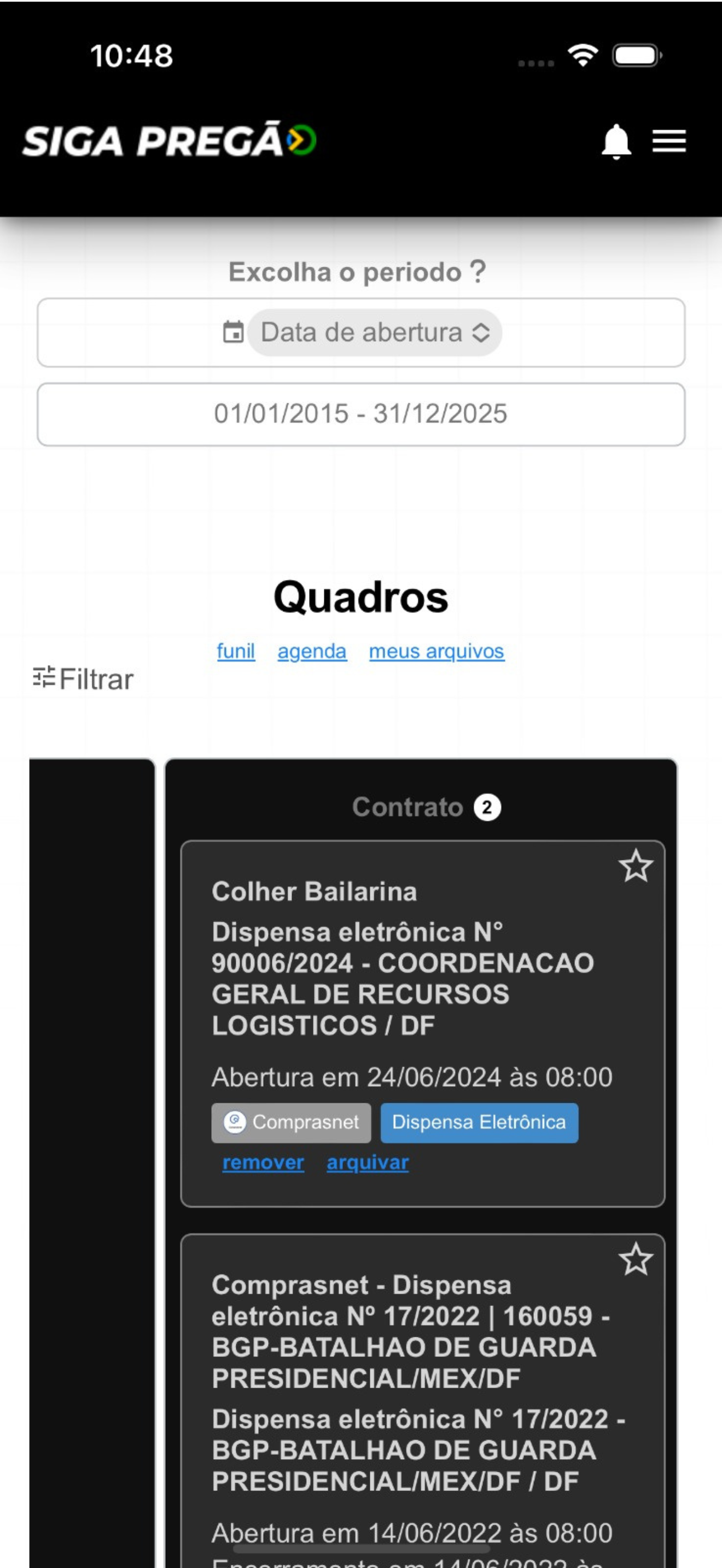 Siga Pregão