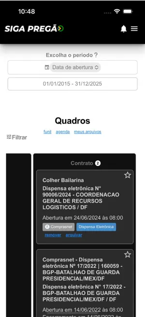 Siga Pregão screenshot 3