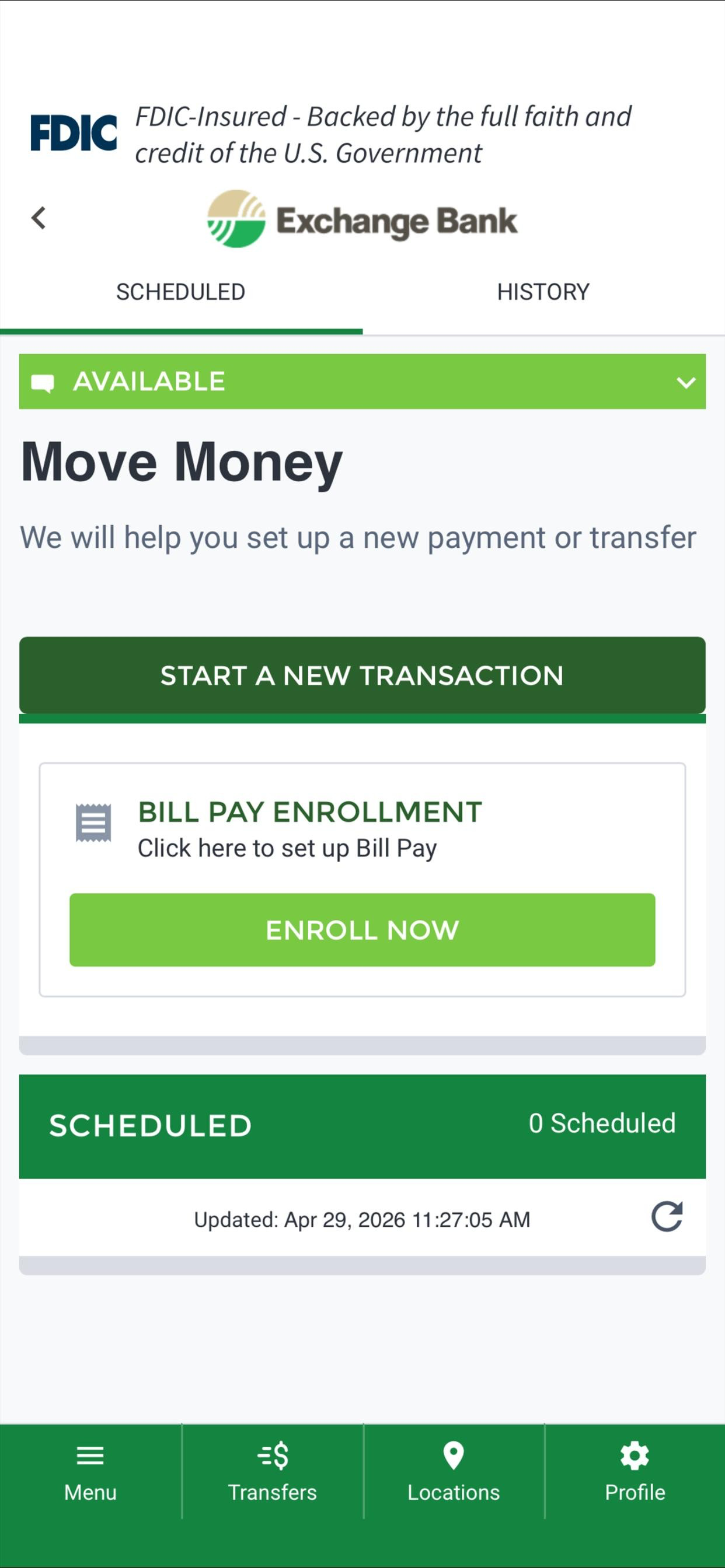 Exchange Bank Co screenshot 3
