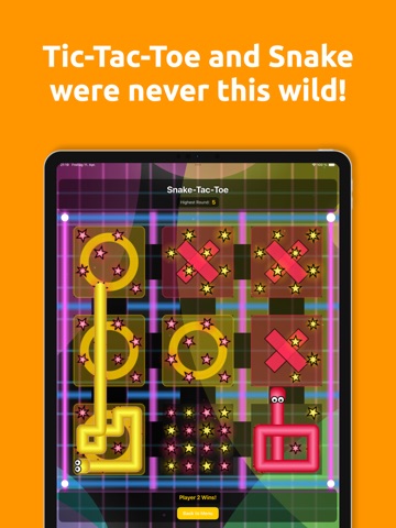 Snake-Tac-Toe iPad screenshot