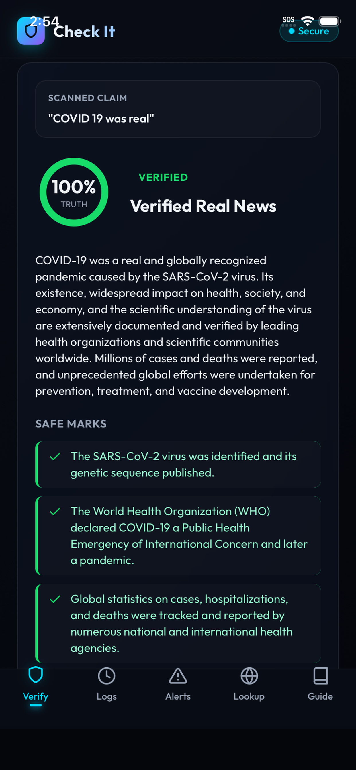Check It - Fake News Verifier