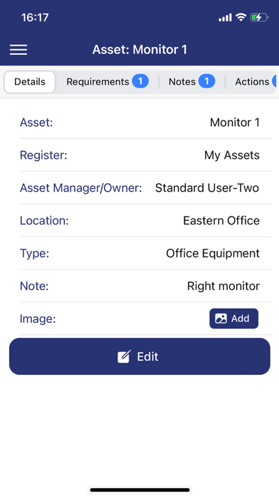 MY Assets Manager Screenshot