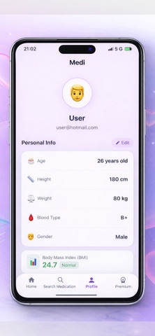 Medi – Medical Assistant iPhone screenshot