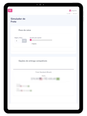 Encomende coisas iPad screenshot