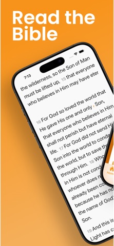 Orange Bible App Screenshot 1 of 10